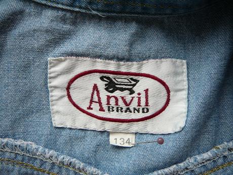 Chlapecká košile kr. rukáv anvil, 134