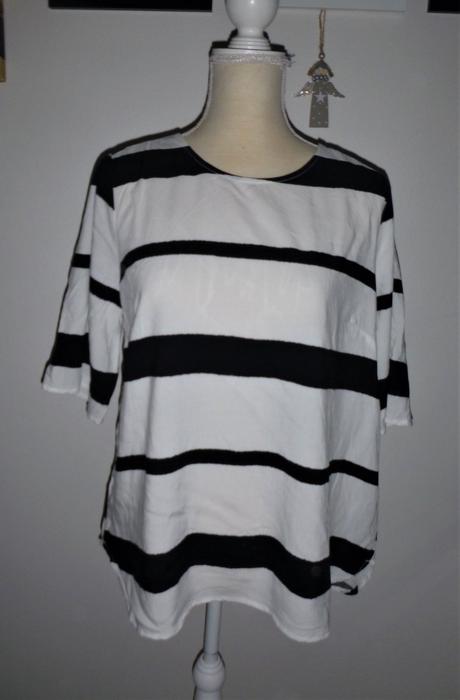 Triko halenka prouhatá - vel.l-xl, esmara,l