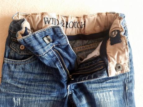 Dětské džínové kraťasy, šortky, vel.110, dopodopo, dopodopo,110