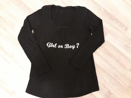 Těhotenské triko, xl