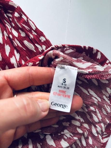 Ob/ overal vínově bílý - v. s, george,s