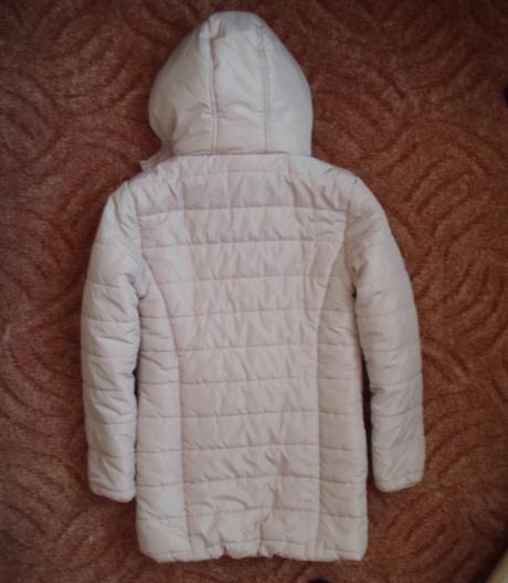 Růžová bunda bundička s kožíškem, pepco,152