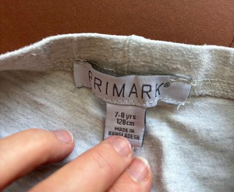 Legíny šedé - v.7/8 let, primark,128