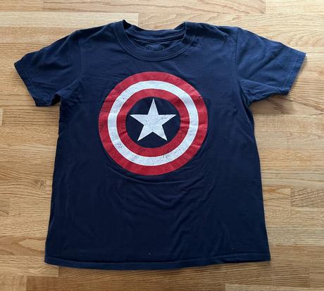 Triko & tričko captain america vel. 128, marvel,128