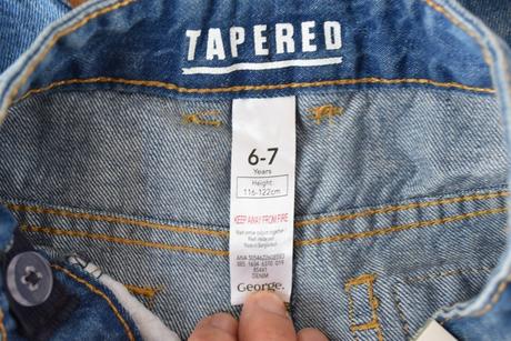 Džíny vel. 6 - 7 let, george,122