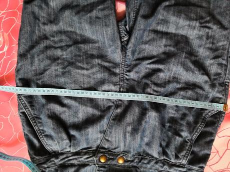 Těhoteský overal riflový, l