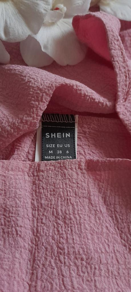 Shein volánové dlouhé šaty, m