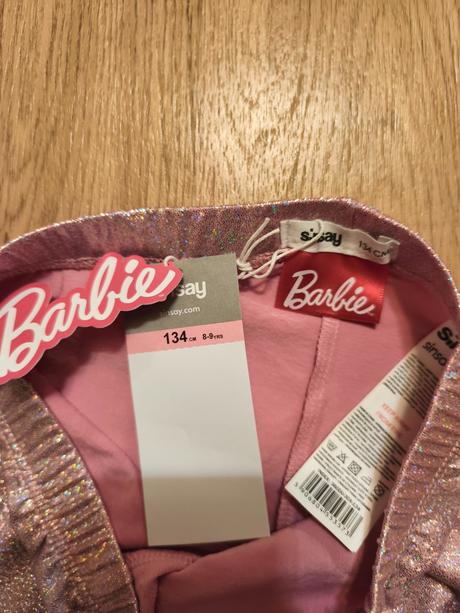 3/4 třpytivé legíny barbie 134/140, sinsay,134 / 140