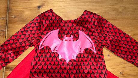 Kostým batman červený,