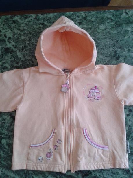 Bunda, mikina jacky baby dívčí vel. 80, jacky,80