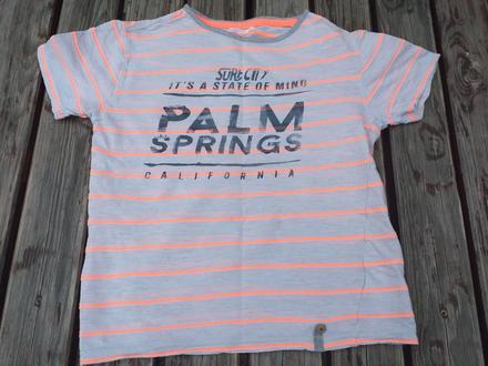 Tričko  pro holky s proužky, vel. 134, pepco,134