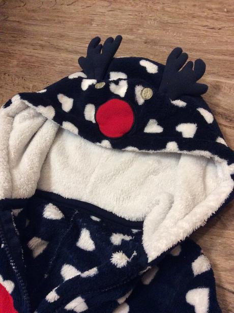 Teplý heboučký srdíčkový fleece overal, george,122