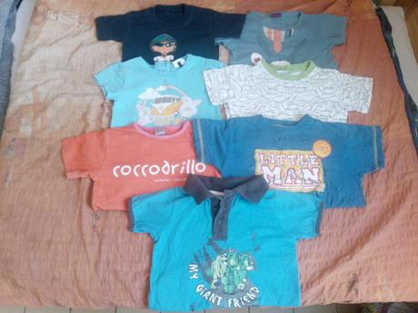 Trička s krátkým rukávem - velikost 98, 98