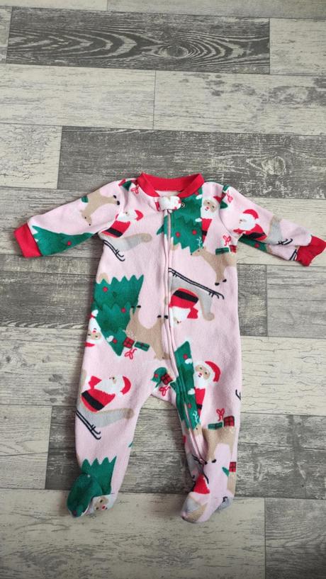 Vánoční overal fleece, 68