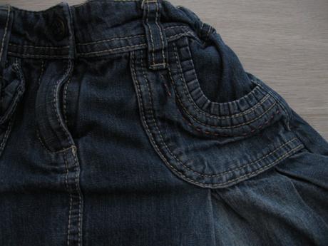 Dívčí džínová sukně, c&a, ve. 104, c&a,104