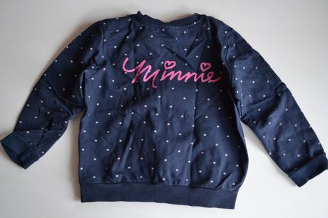 Bavlněná mikina s minnie, disney,122