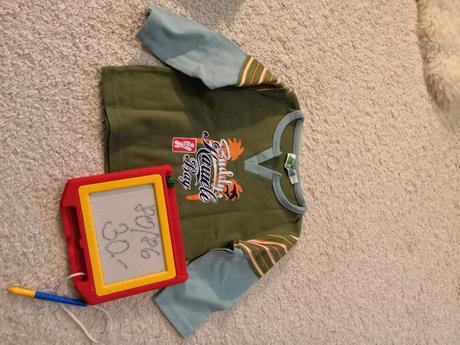 Trička dlouhý rukáv 5 ks, 68–80