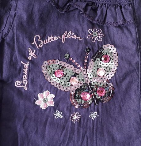 Tmavě fialové kalhoty smile, vel. 98, smile,98