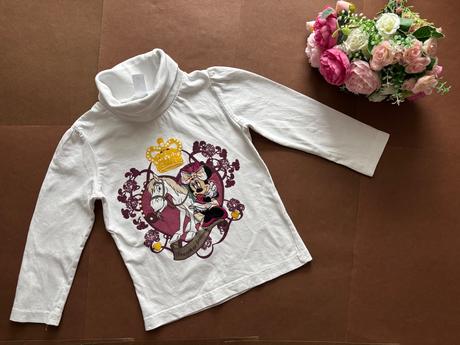 Rolák bílý disney - v.98/104, c&a,98