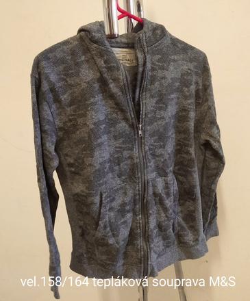 Tepláková souprava m&s, marks & spencer,158