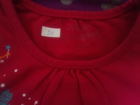 9 x tričko dlouhý rukáv, vel 122/128, c&a,122