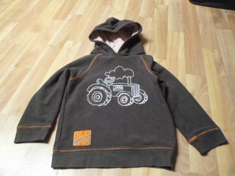 Flís mikina traktor vel. 5-6, george,116