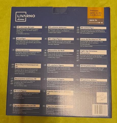 Vánoční dekorace, osvětlení, 