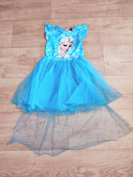 Karnevalový kostým elsa, frozen vel. 140, 