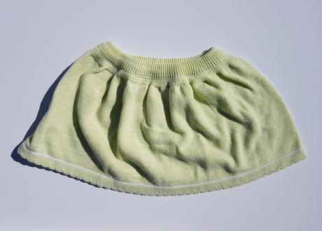 F124 dívčí pletená sukně vel. 104, 104