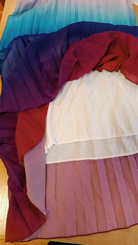 Ombré boho letní šaty, m
