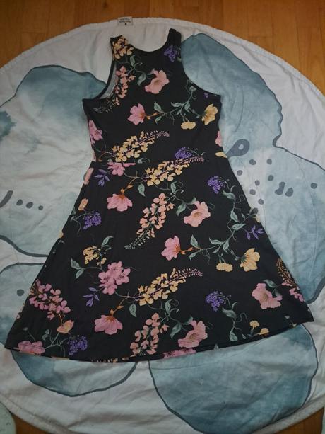 Šaty s květy, h&m,158