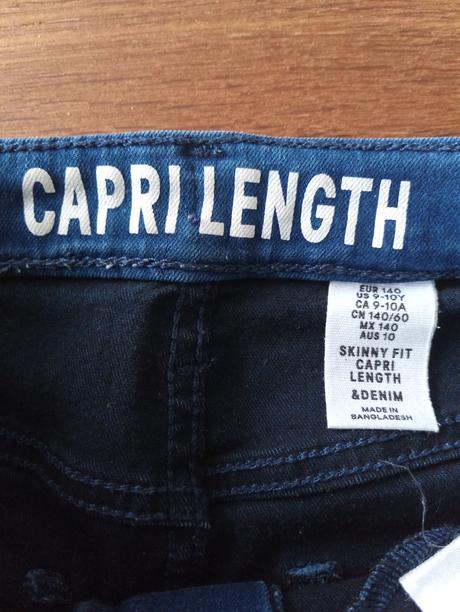Rifle capri, h&m,140