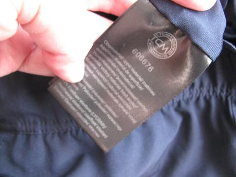 Modré pružné sportovní kraťasy tcm, tchibo,m