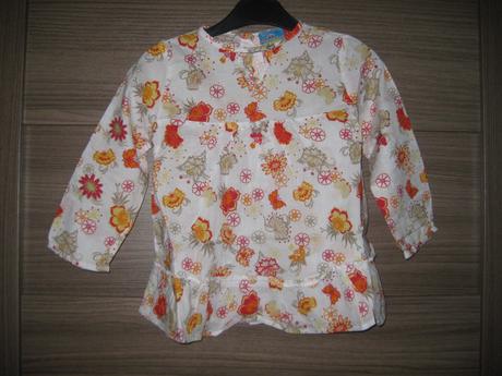 Lehká plátýnková tunika, topolino,92