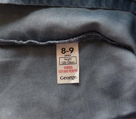 Šaty vel. 8 - 9 let, george,134