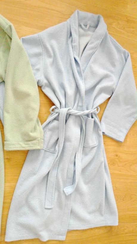 Flaušový župan vel.l/xl a vel.s/m, l