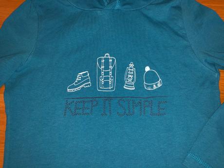 Triko s dlouhým rukávem a kapucí - lupilu 98/104, lupilu,98