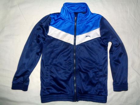 Modrá sportovní bunda slazenger 6/7 let, slazenger,122