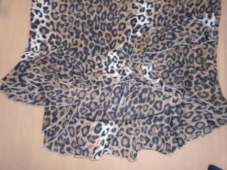 Šaty tygrované vel 38/40 i sváteční, 40