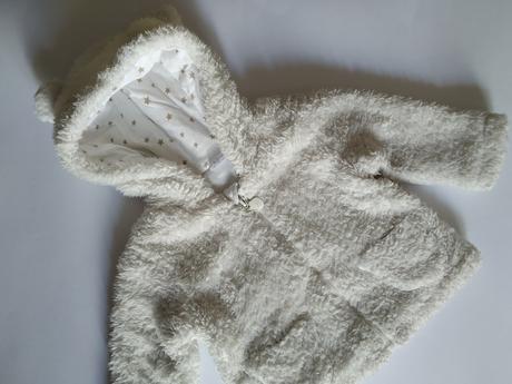 Chlupatá mikina s oušky, f&f,74