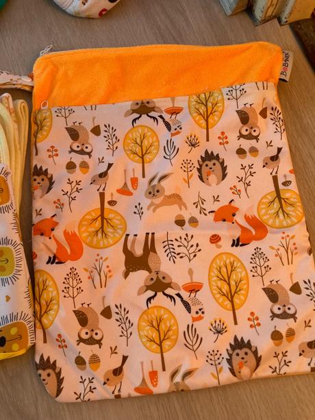 Látkové pleny s příslušenstvím, petit lulu,4 kg - 9 kg