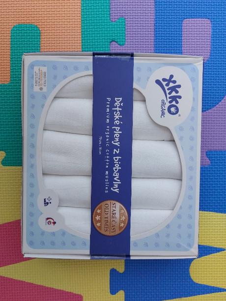 Dětské pleny z bio bavlny nové, kikko/xkko