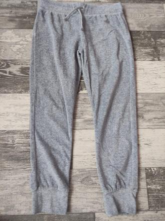 Tepláky- dívčí sametky 128/134, f&f,134