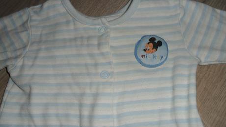 504 - pruhovaný overálek, disney,68