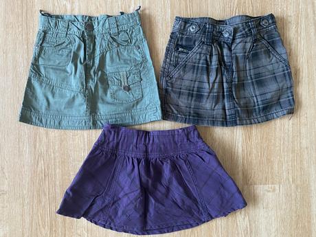 Dívčí sukně - 4 ks, c&a,122