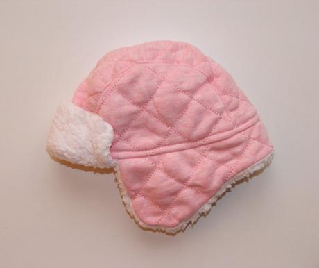 C735 zimní růžová čepička vel. 62, george,62