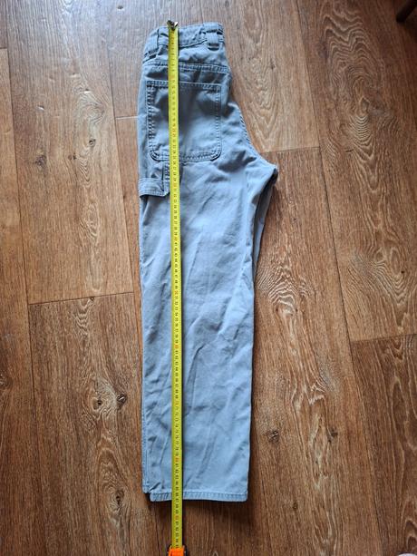 H&m chlapecké šedé kalhoty loose fit vel. 146, h&m,146