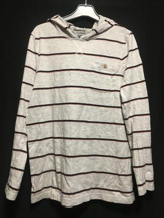 Vel. 140 šedé triko s kapucí, 140