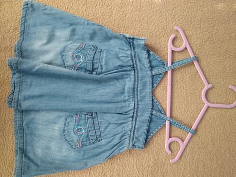 Riflové šatičky "ham", h&m,86