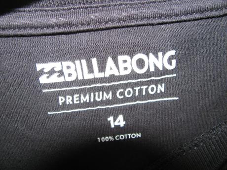 Bavlněné černé tričko s potiskem kostlivce, billabong,164